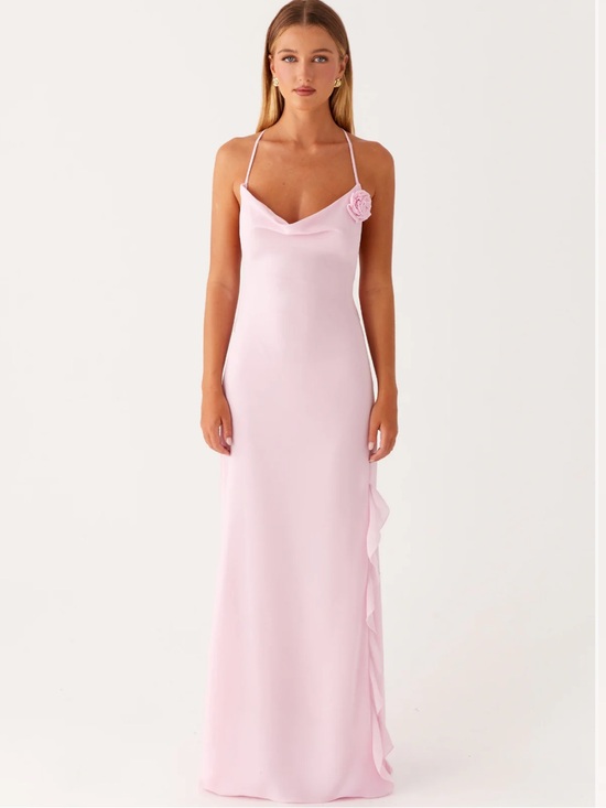 Peppermayo Dresses & Skirts - Open Back Maxi Dress in Pink